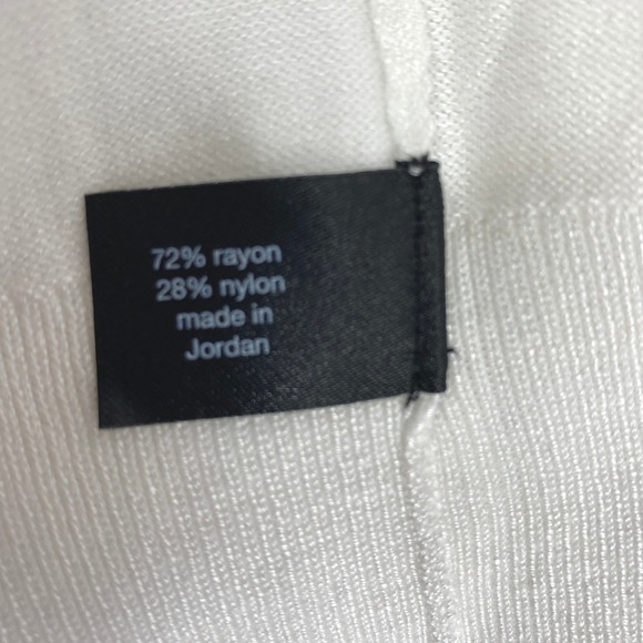 Lane Bryant Cardigan Womens Plus 18 / 20 White Button Up Sweater Raglan Sleeve - Picture 5 of 14